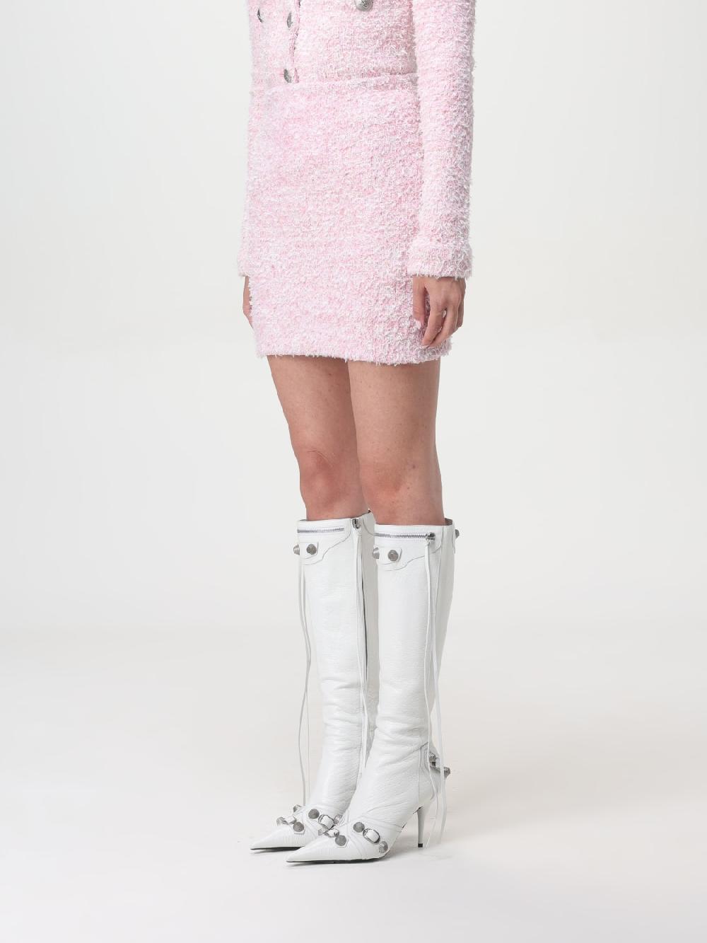 Giglio Gonna Mini Bouclé Balenciaga