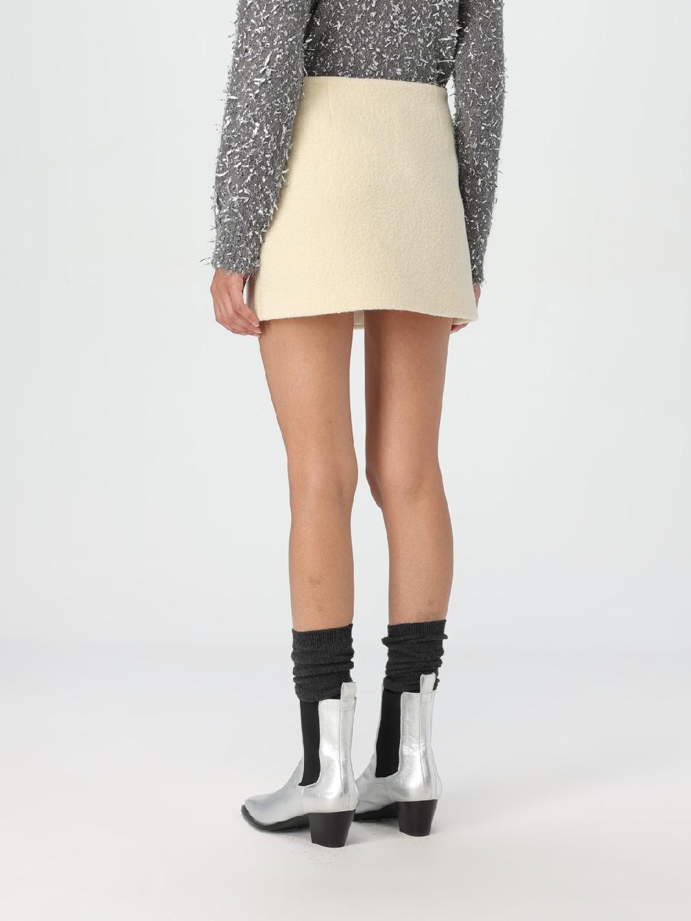 Giglio Gonna Mini MSGM In Lana Vergine