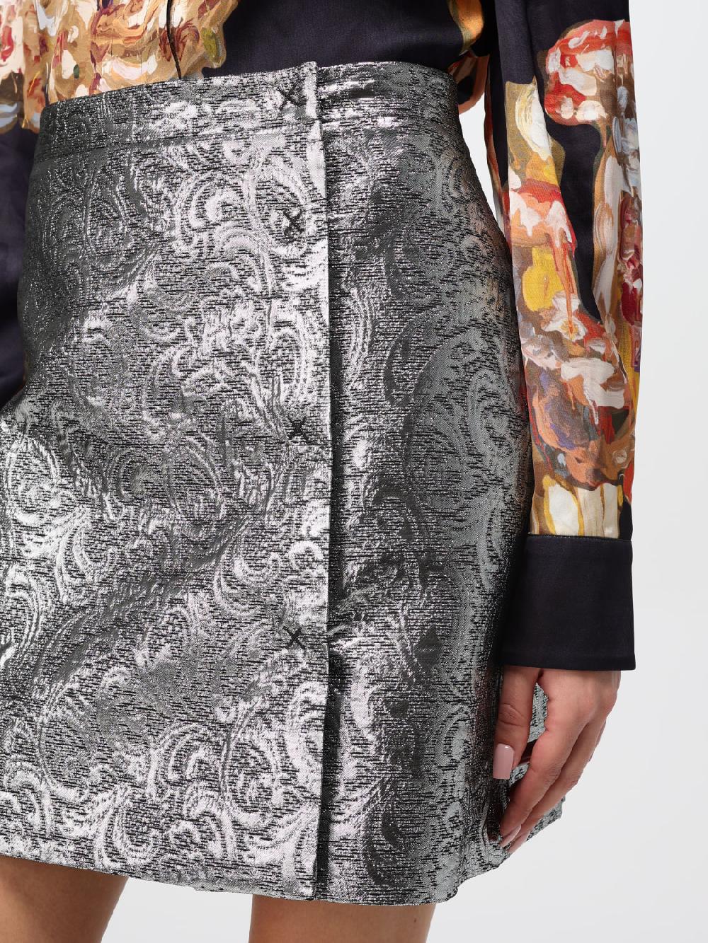 Giglio Gonna Mini MSGM In Misto Viscosa