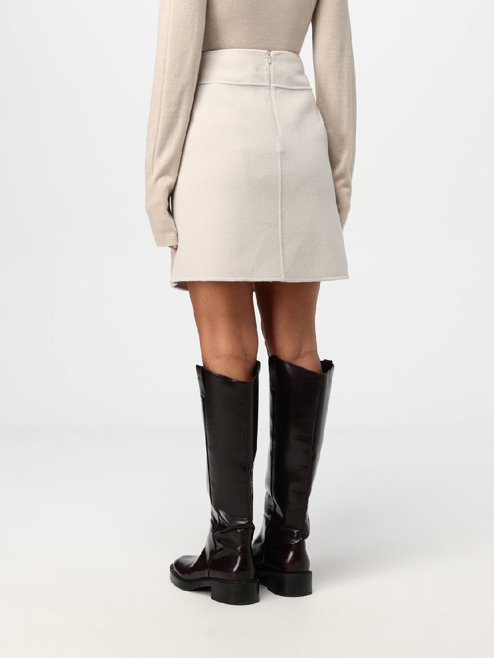 Giglio Gonna Mini 'S Max Mara In Lana