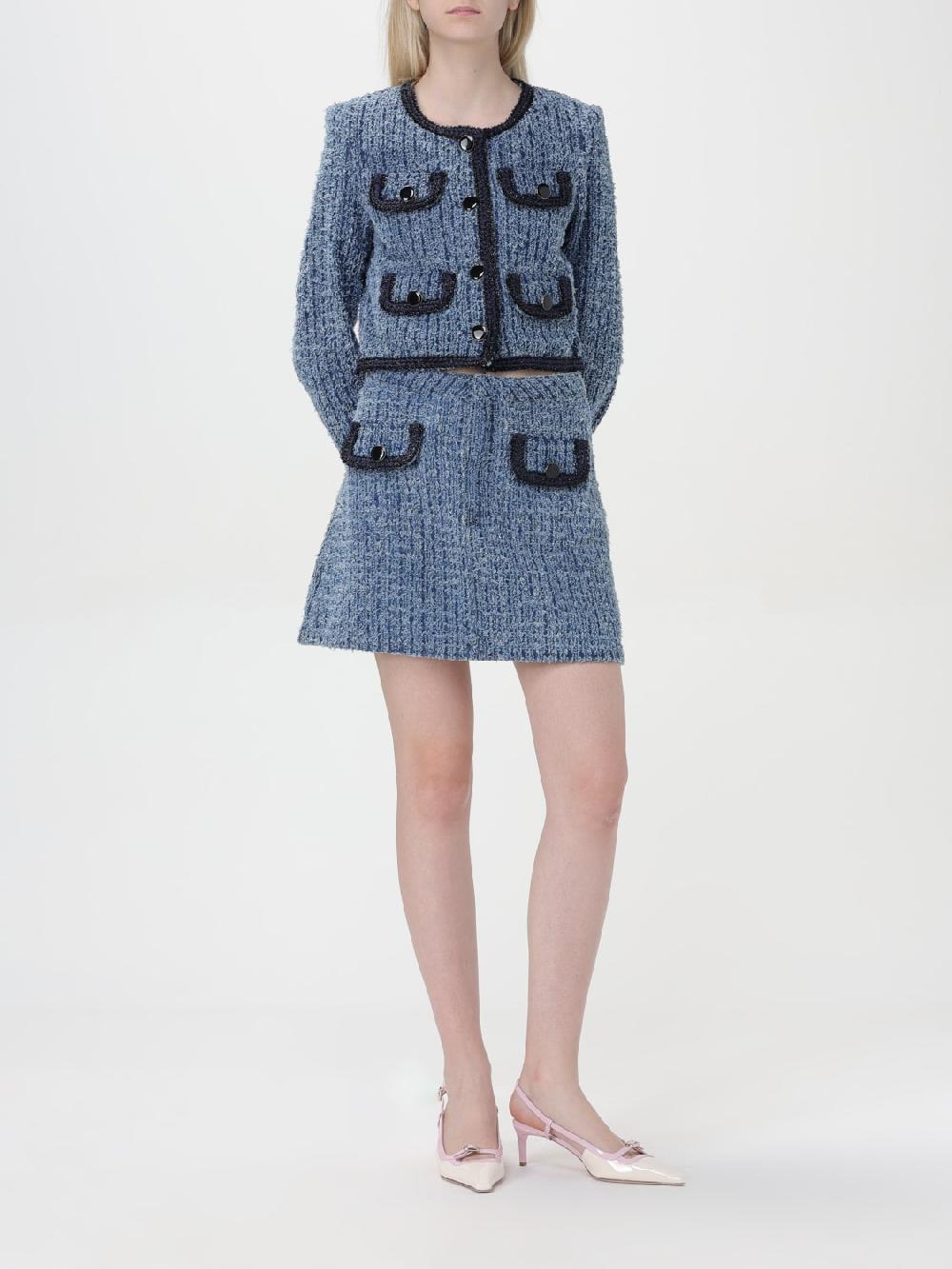 Giglio Gonna Mini Self-portrait Bouclé