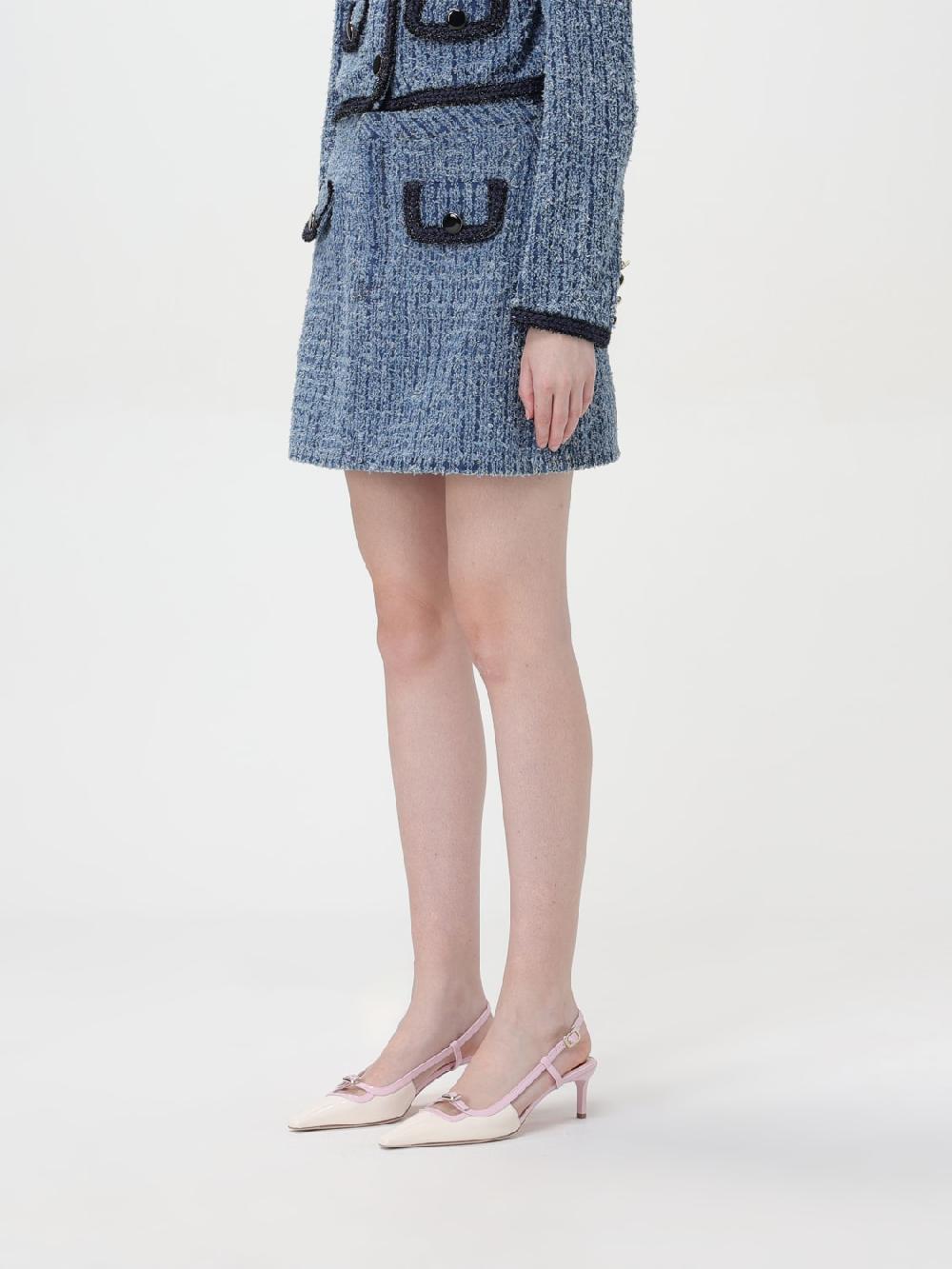 Giglio Gonna Mini Self-portrait Bouclé