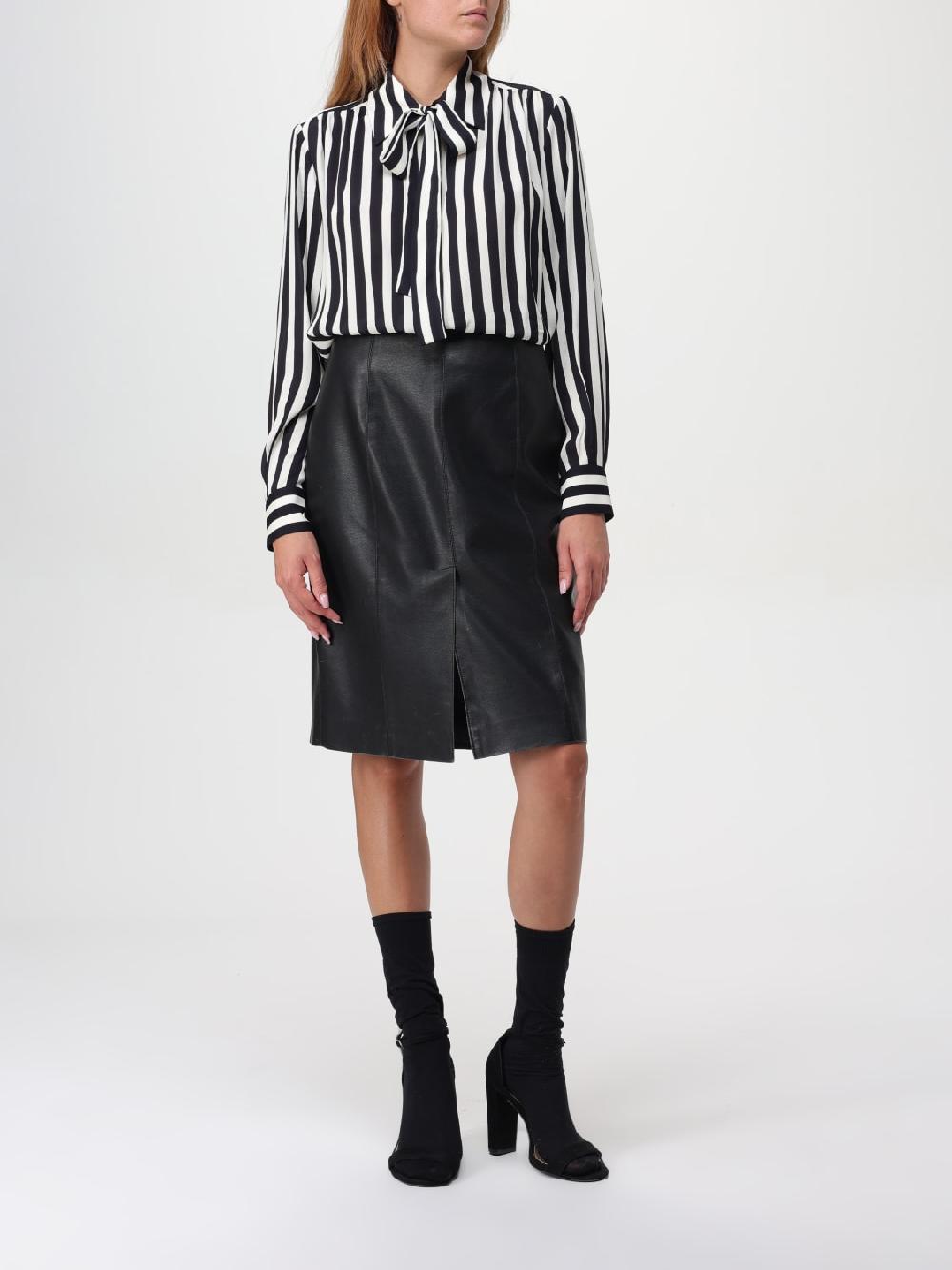 Giglio Gonna MSGM In Pelle Sintetica