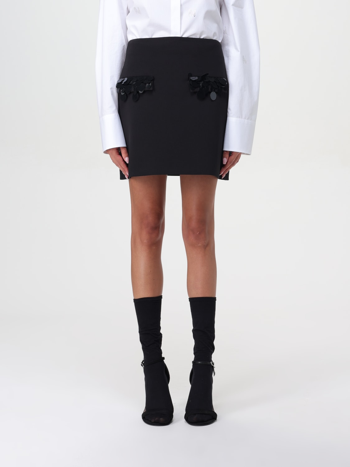 Giglio Gonna MSGM in viscosa con paillettes