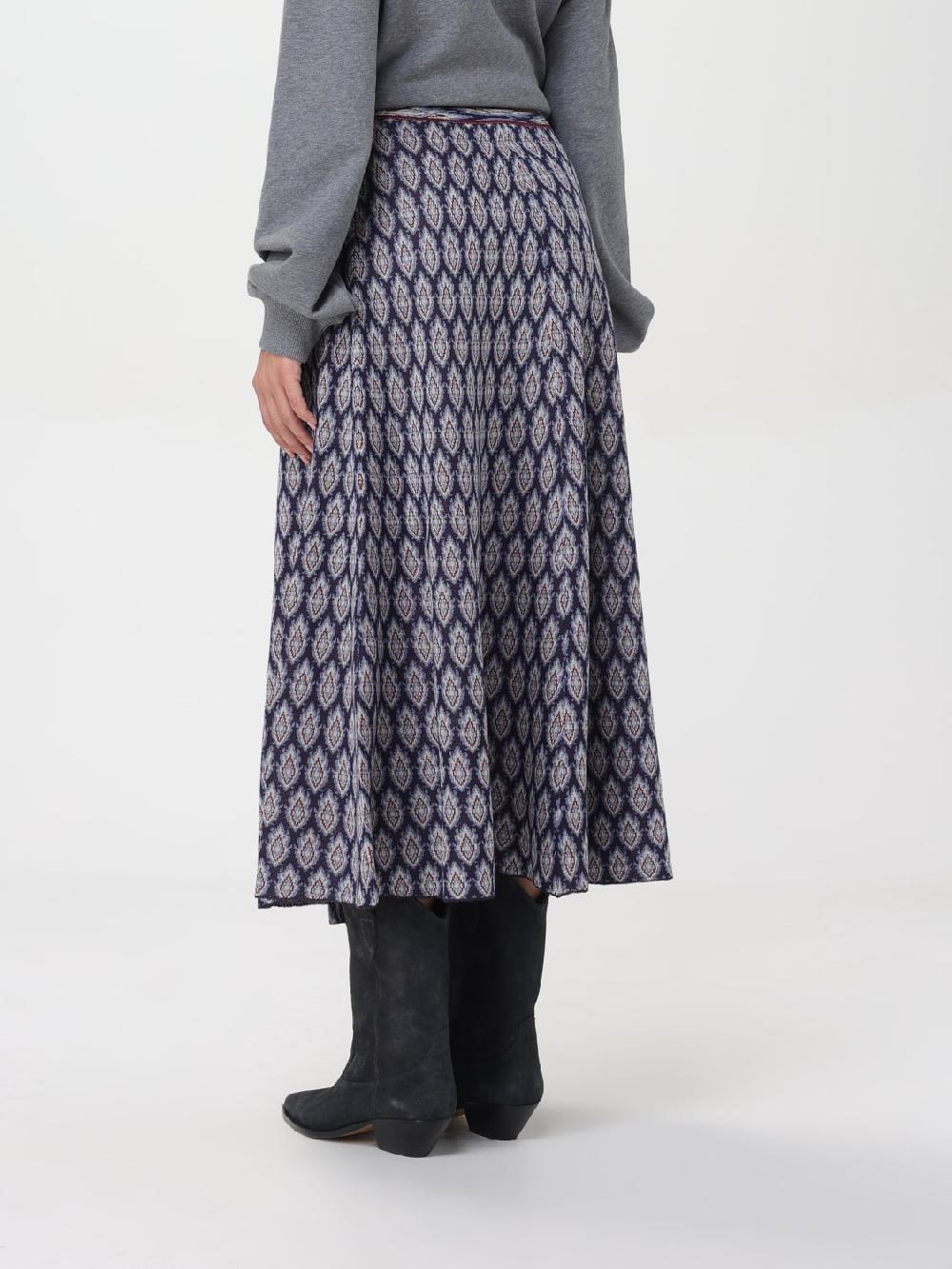 Giglio Gonna Paisley Etro Di Viscosa