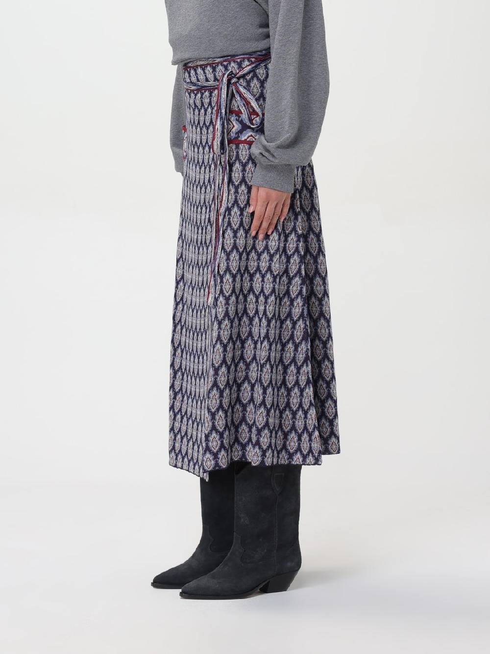 Giglio Gonna Paisley Etro Di Viscosa