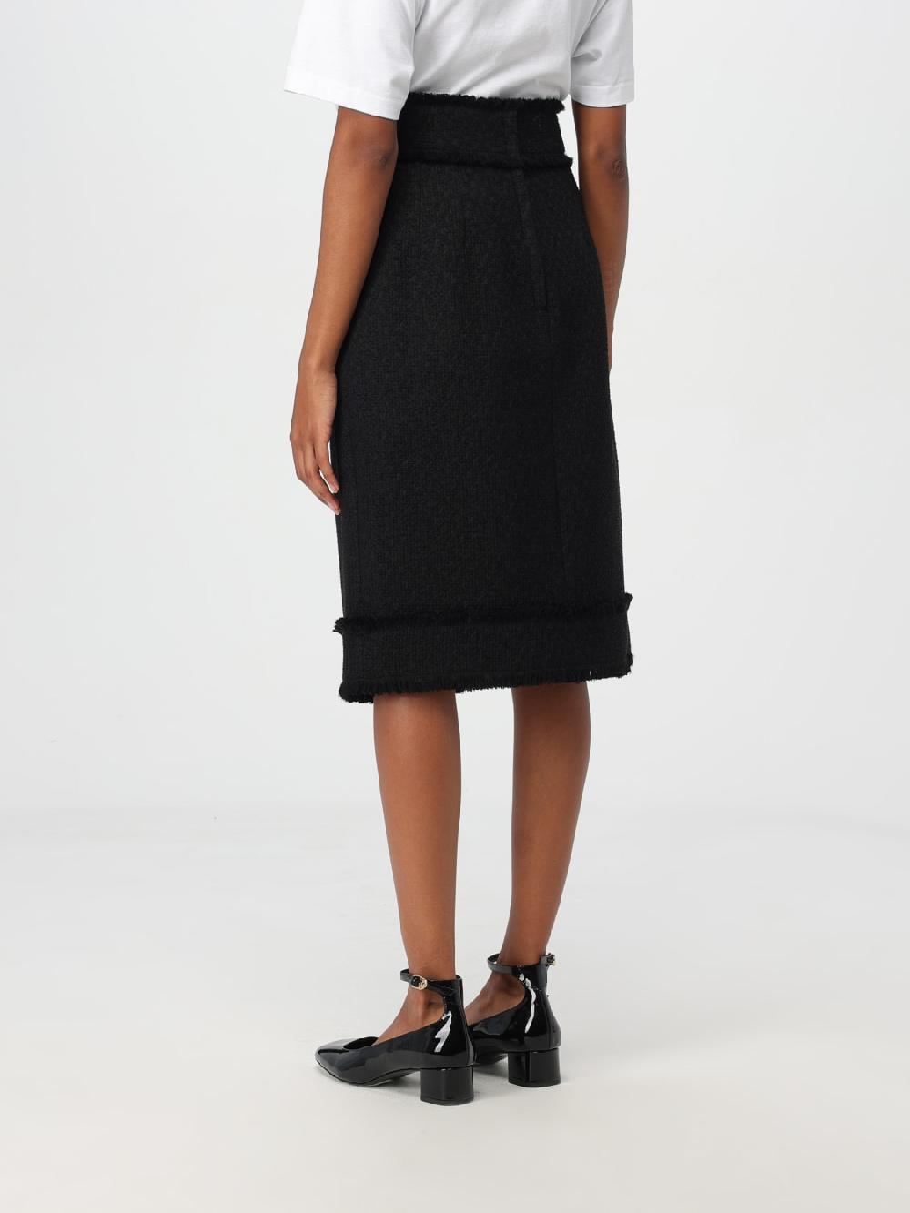 Giglio Gonna Raschel Dolce & Gabbana In Lana Vergine