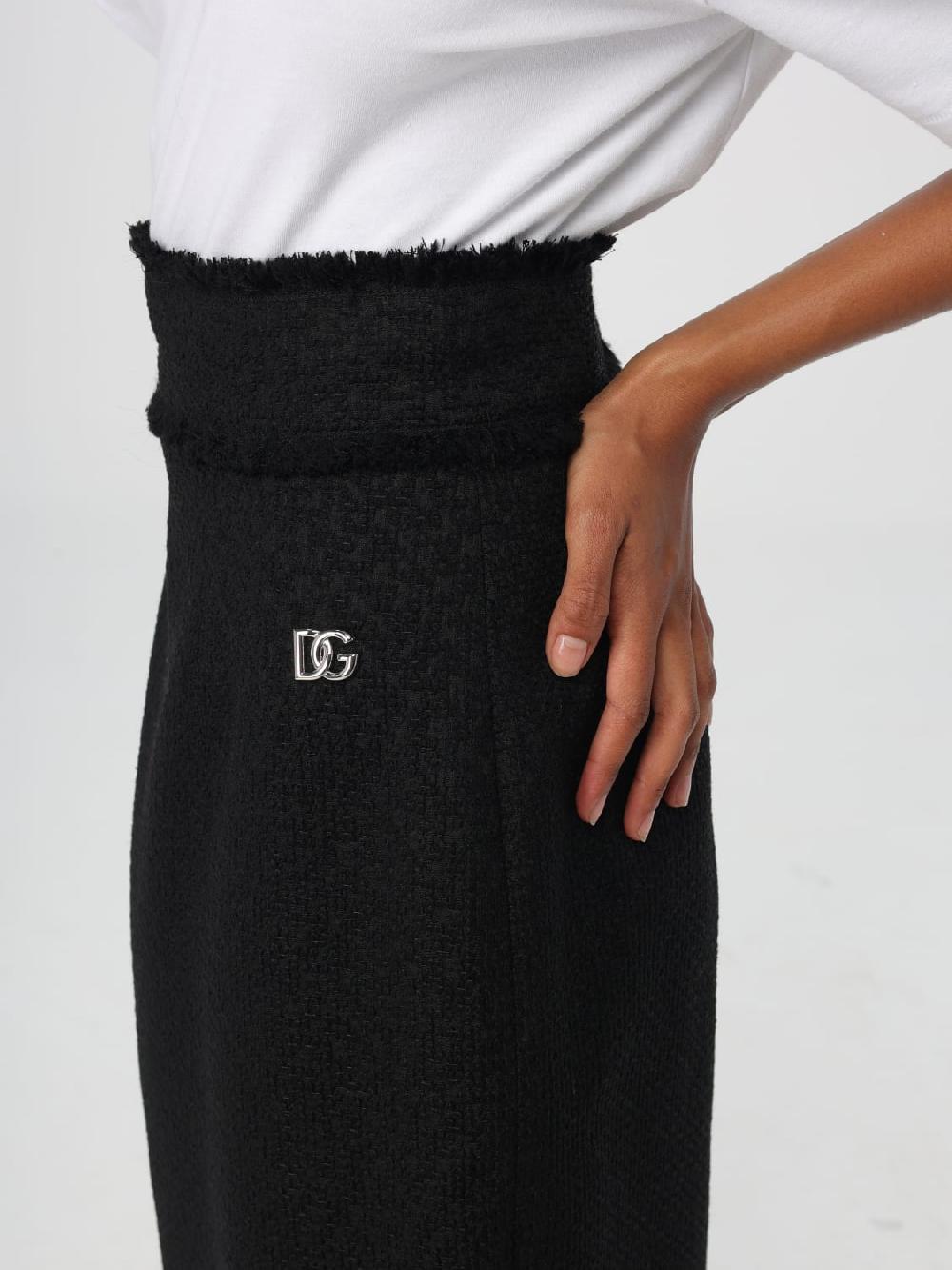 Giglio Gonna Raschel Dolce & Gabbana In Lana Vergine