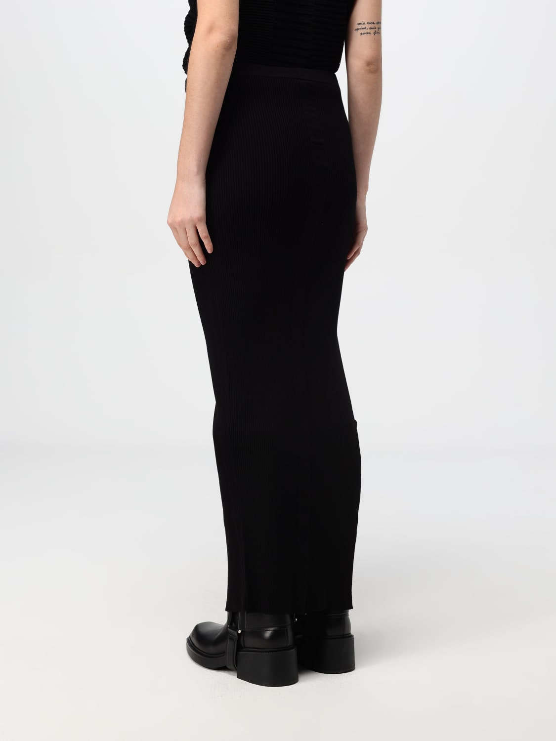 Giglio Gonna Rick Owens In Misto Viscosa