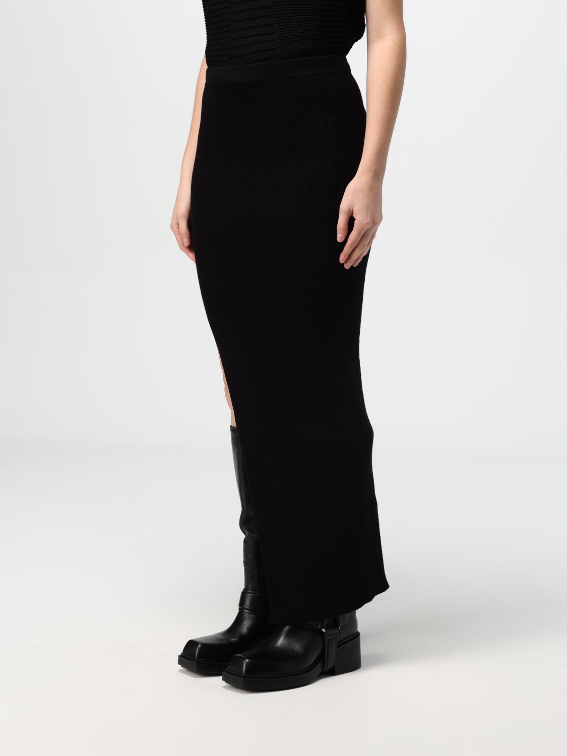 Giglio Gonna Rick Owens In Misto Viscosa