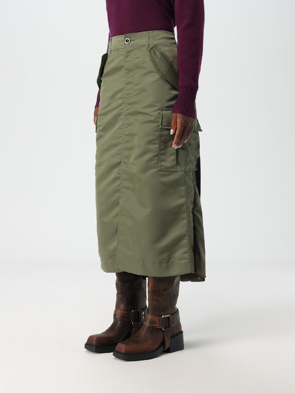Giglio Gonna Sacai In Nylon