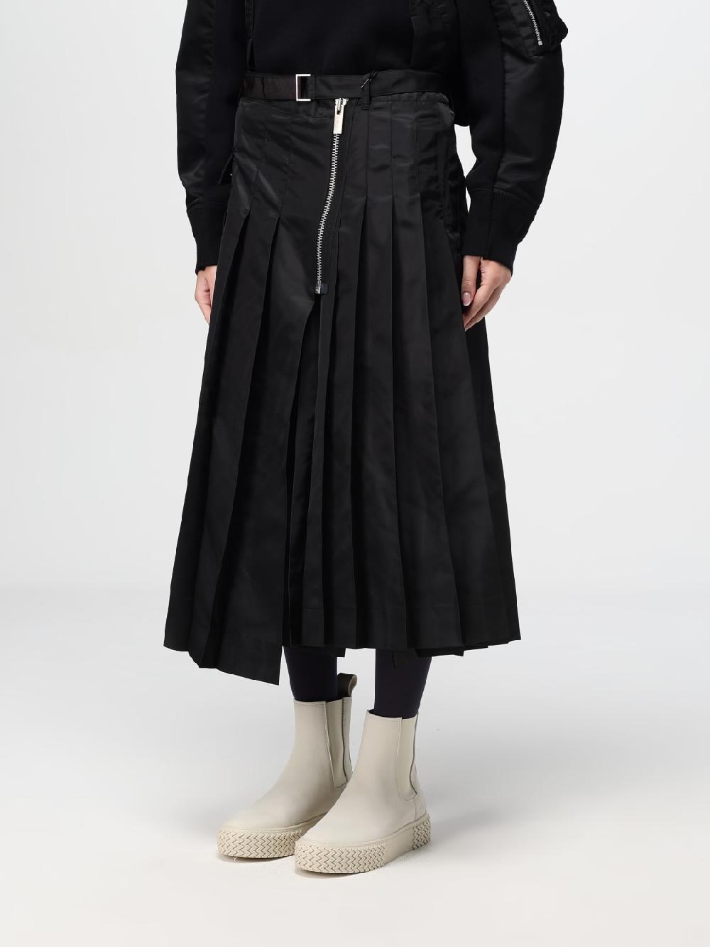 Giglio Gonna Sacai In Nylon