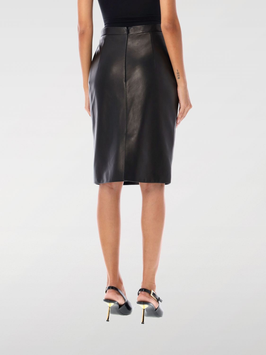 Giglio Gonna Saint Laurent In Pelle