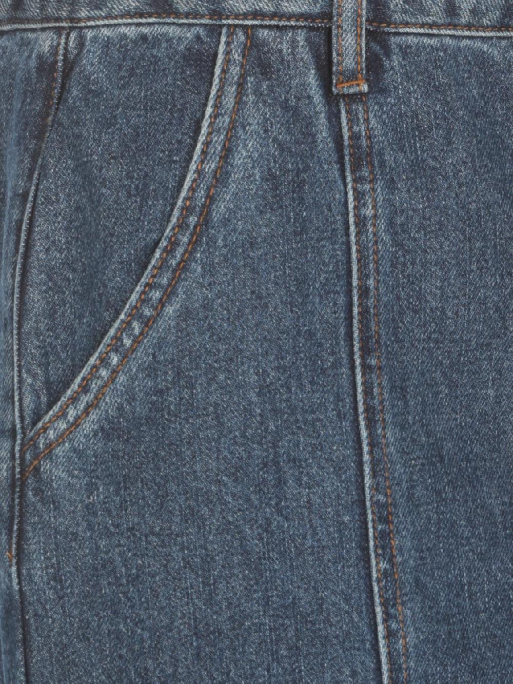 Giglio Gonna Self-Portrait In Denim