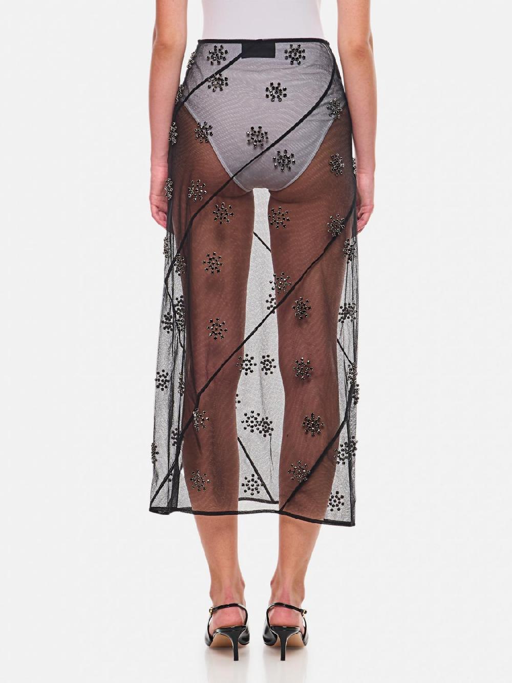Giglio Gonna Simone Rocha In Tulle Con Strass
