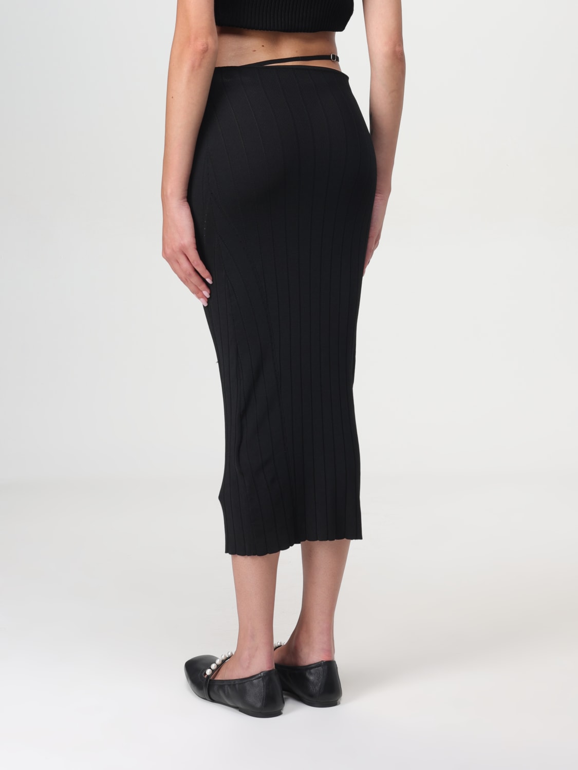 Giglio Gonna Slim Jacquemus In Maglia Di Viscosa