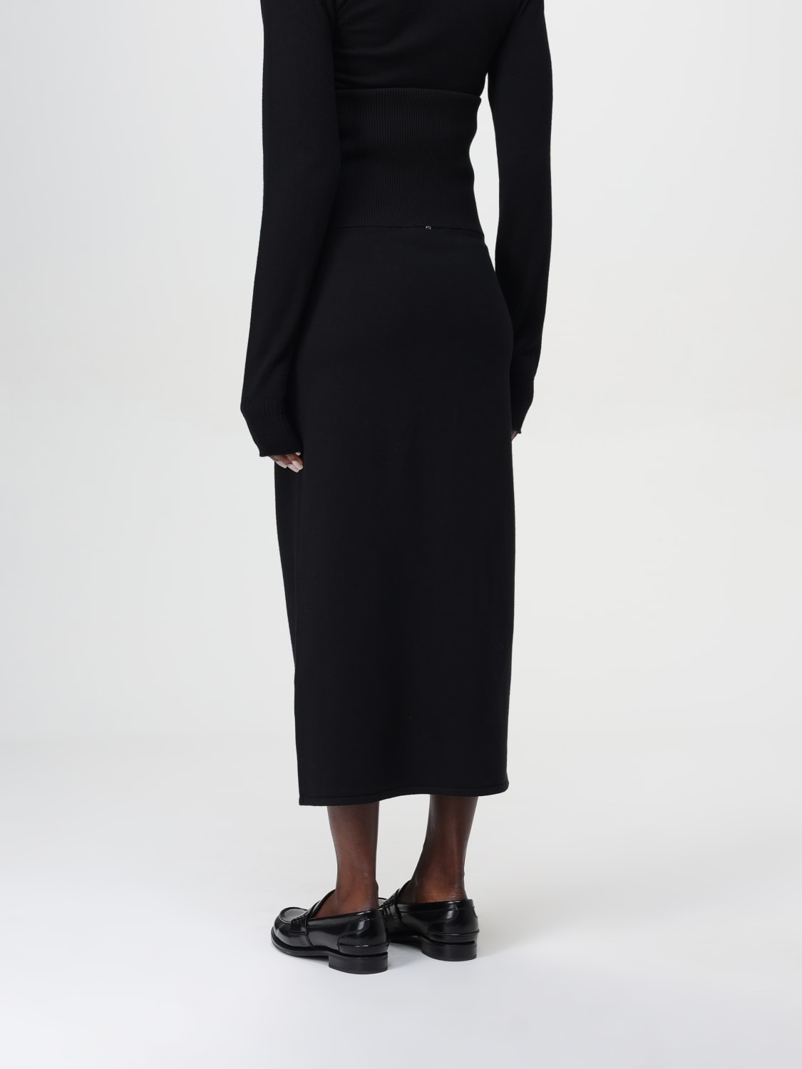 Giglio Gonna Sportmax In Lana Vergine