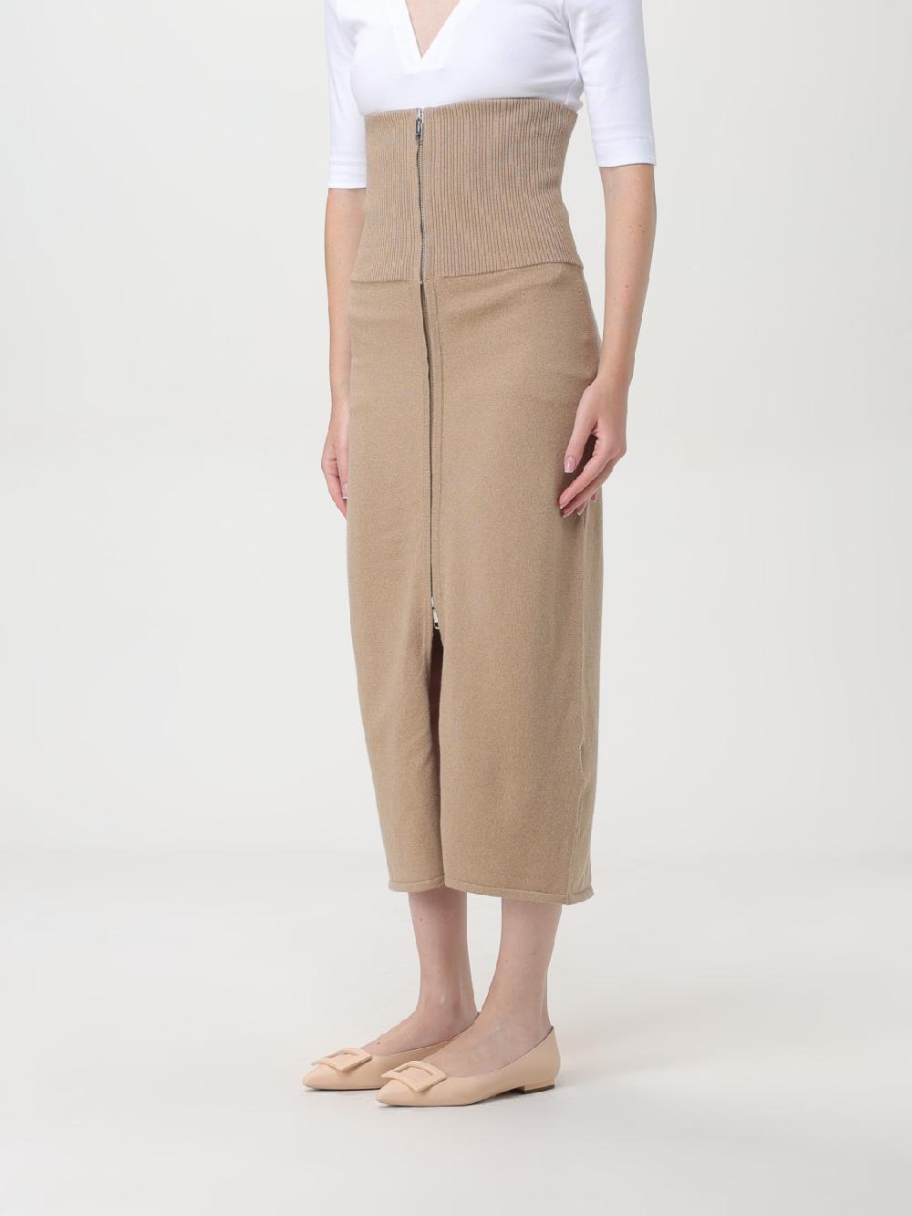 Giglio Gonna Sportmax In Lana Vergine