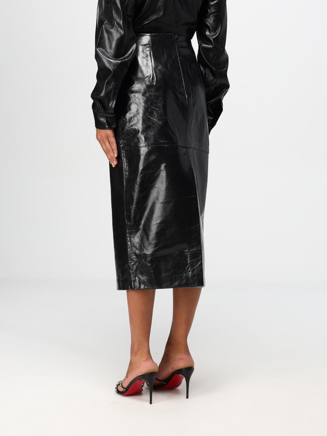 Giglio Gonna Sportmax In Pelle