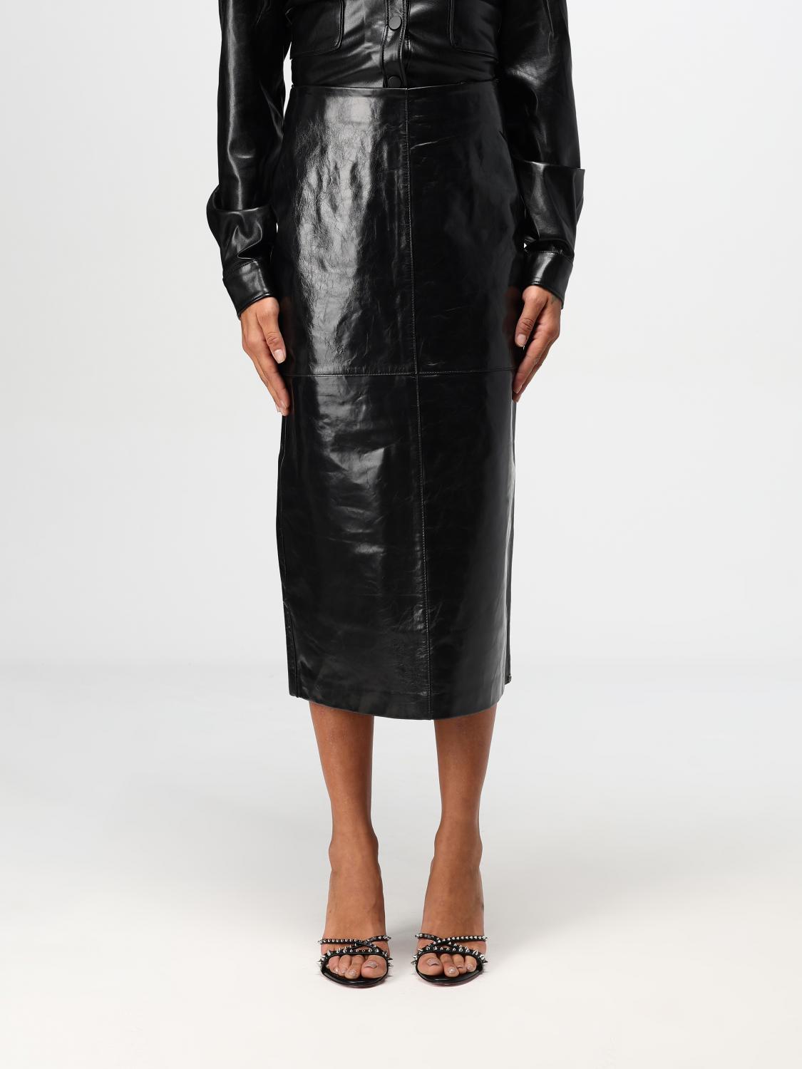 Giglio Gonna Sportmax in pelle