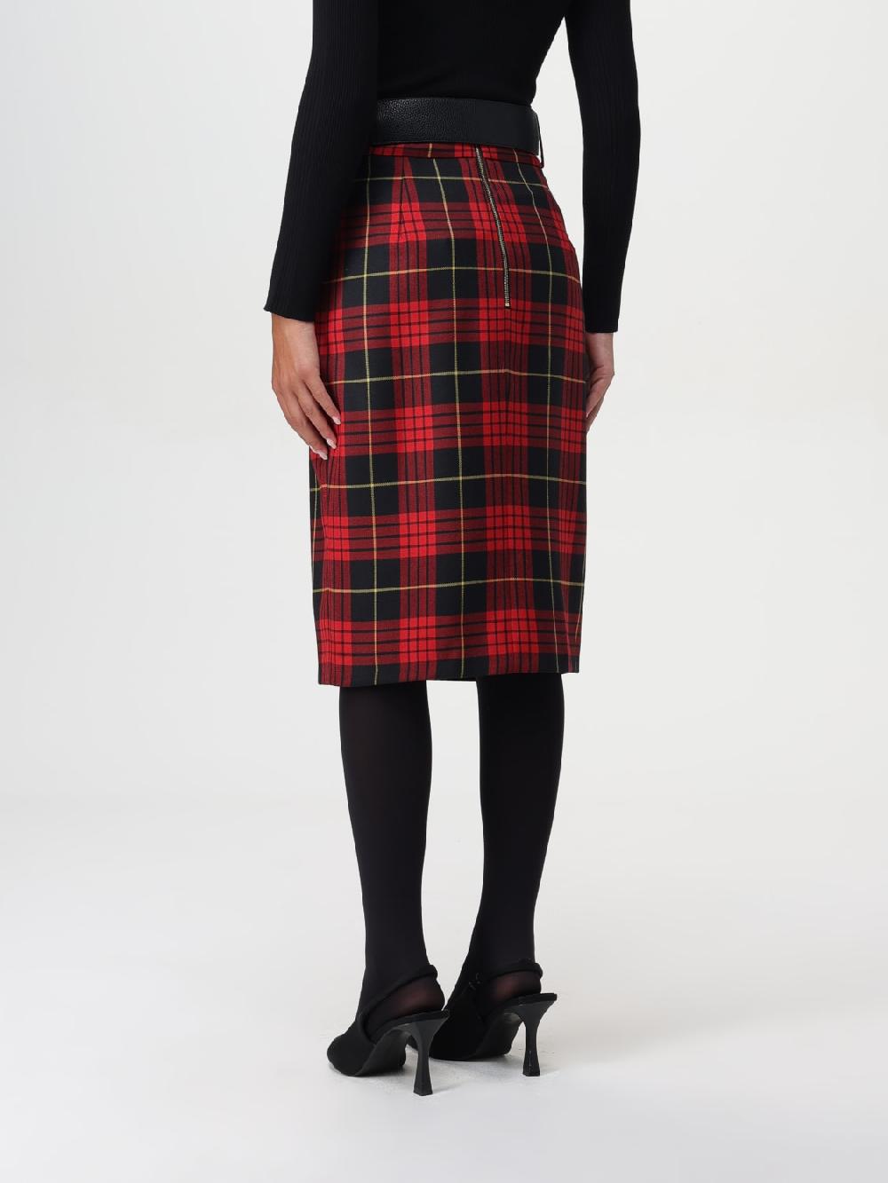 Giglio Gonna Tartan Elisabetta Franchi