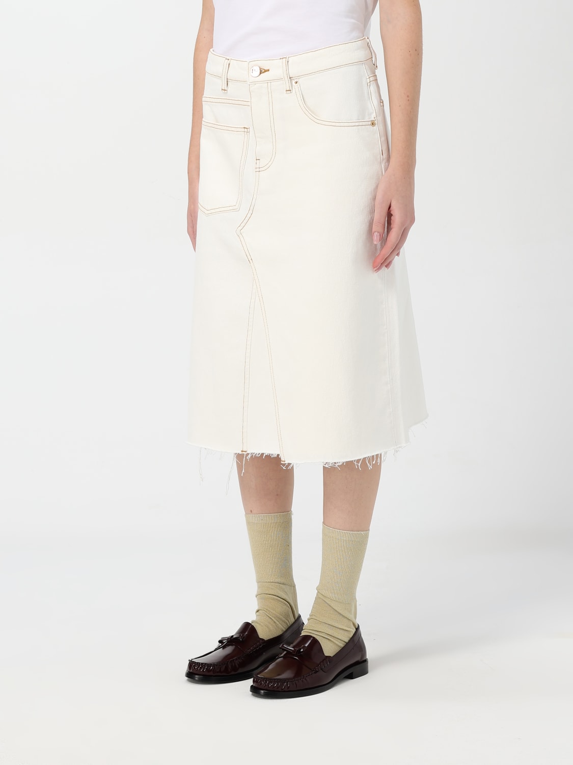 Giglio Gonna Tory Burch In Denim