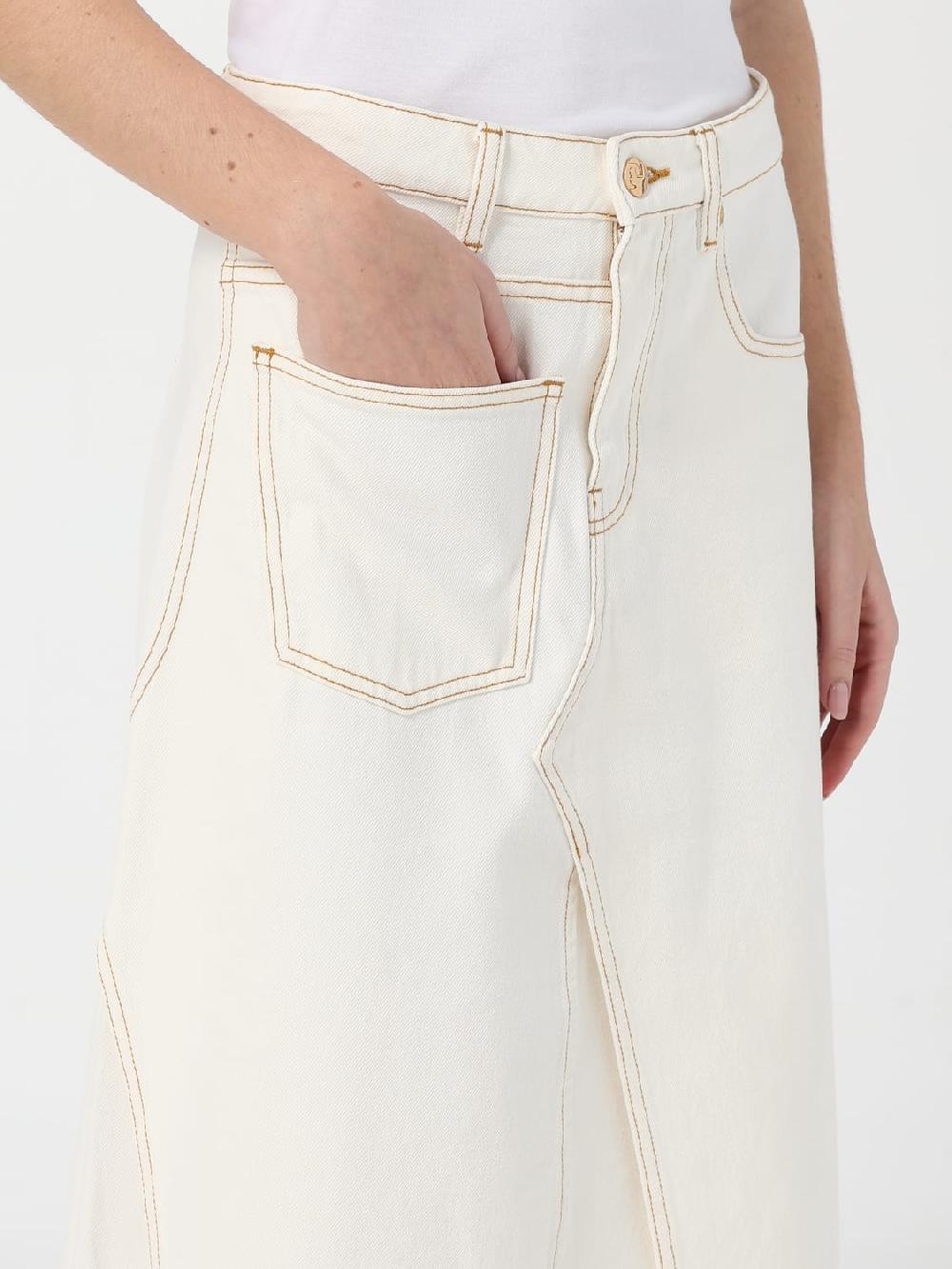 Giglio Gonna Tory Burch In Denim
