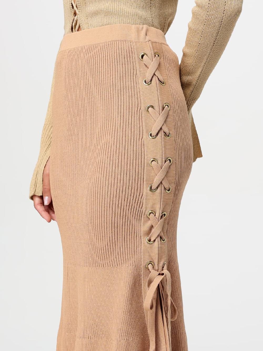 Giglio Gonna Twinset In Maglia Di Viscosa