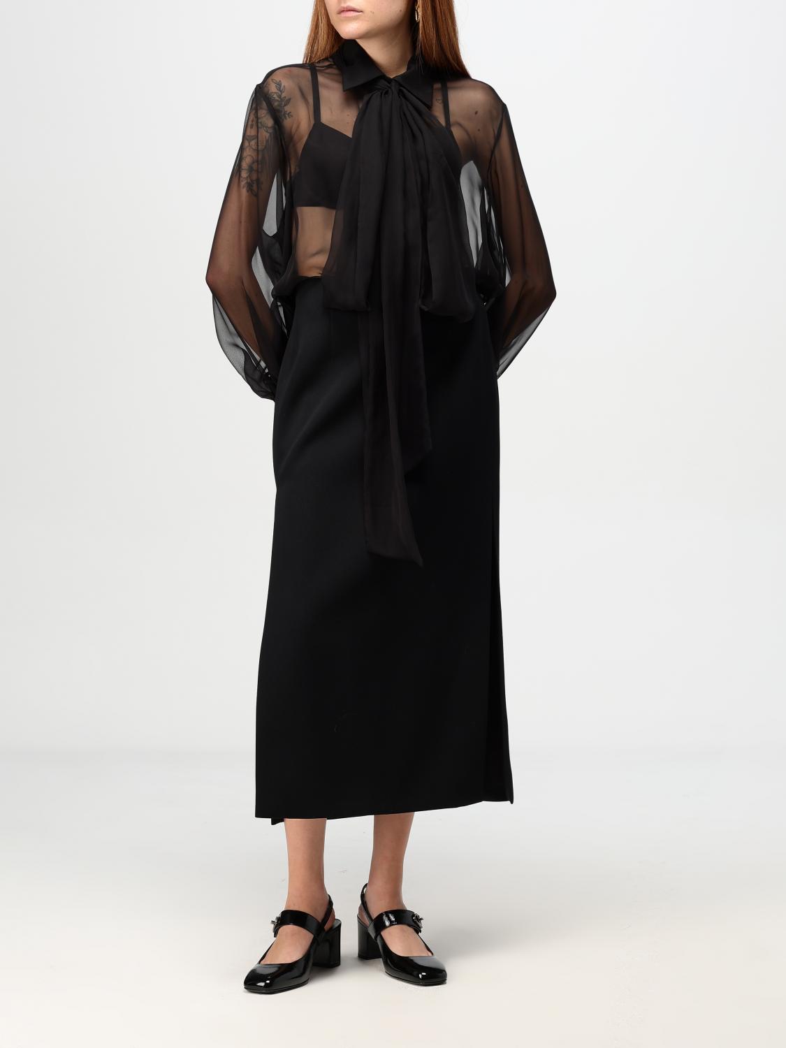 Giglio Gonna Valentino In Lana