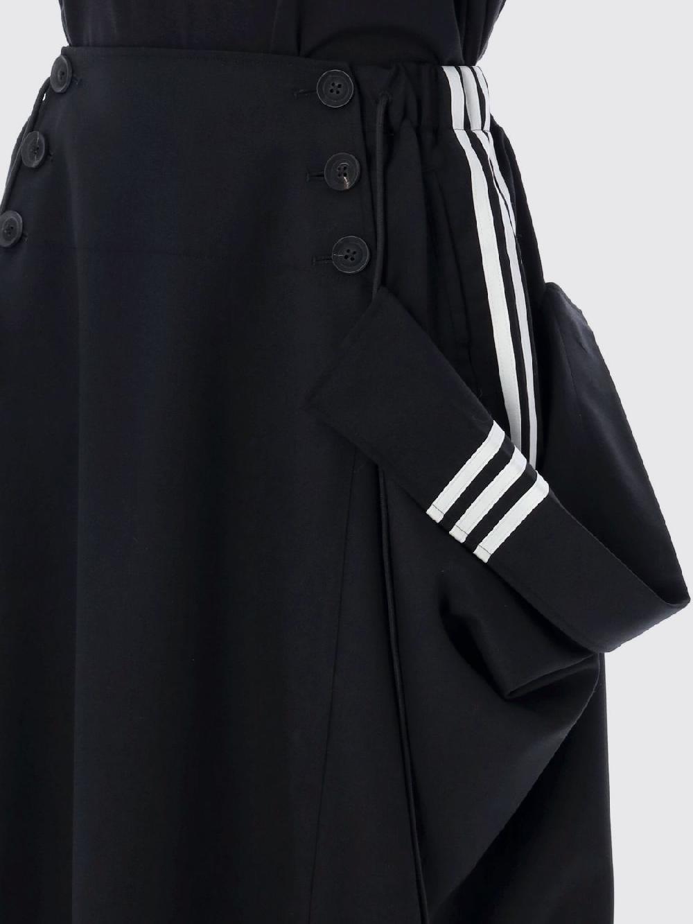 Giglio Gonna Y-3 In Misto Lana E Tessuto Riciclato