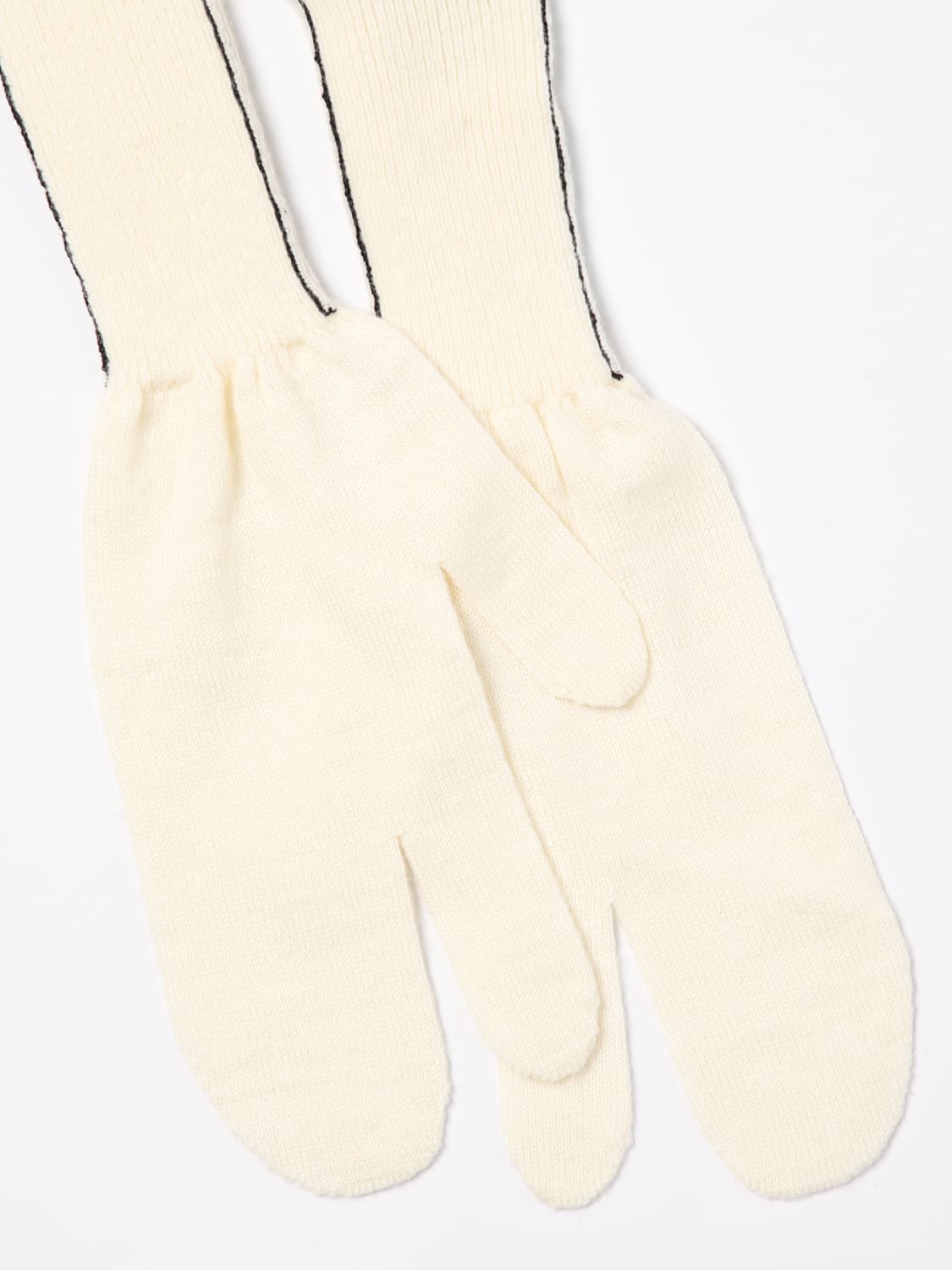 Giglio Guanti In Lana Vergine Mm6 Maison Margiela