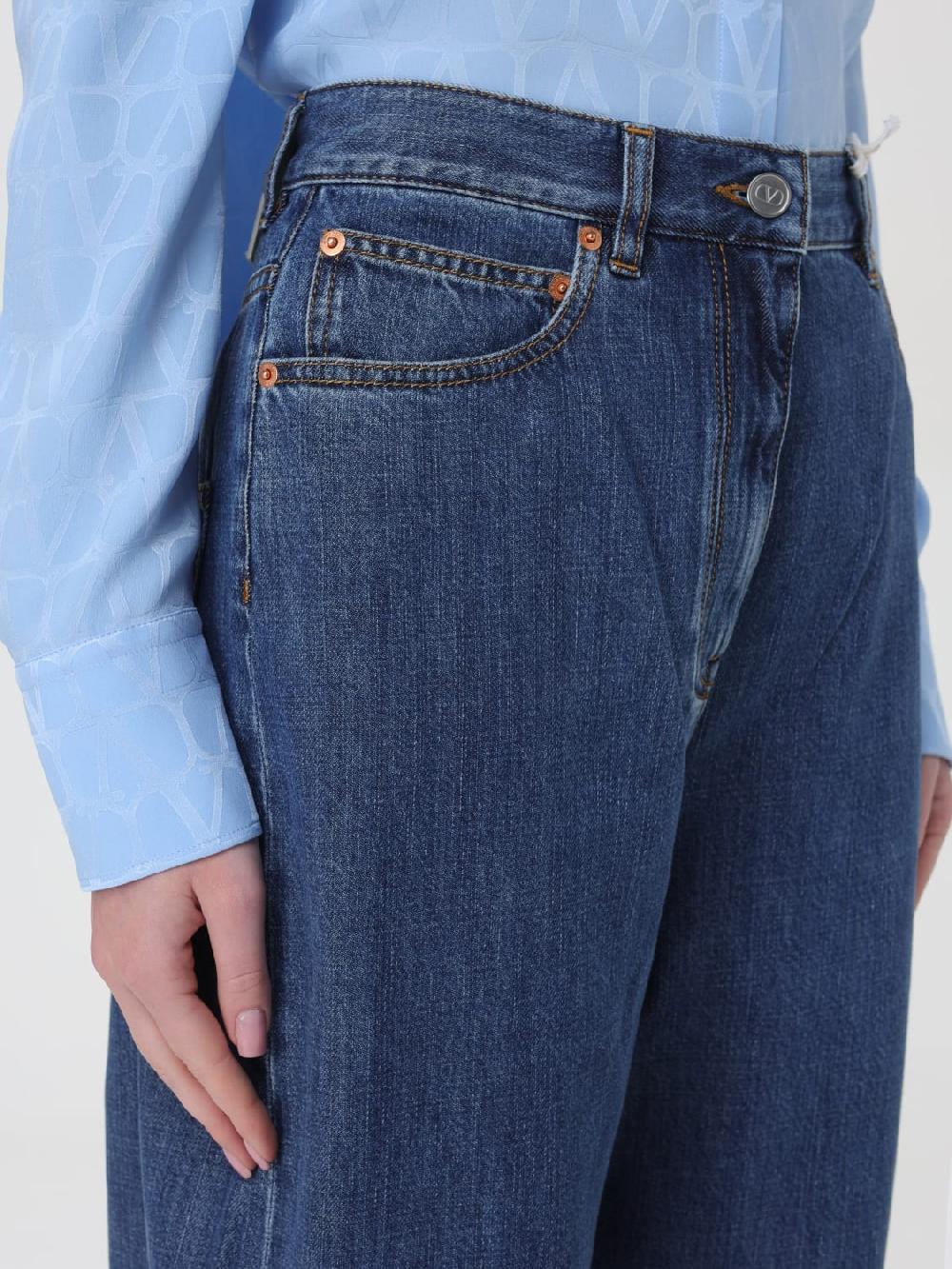 Giglio Jeans A Gamba Larga Valentino