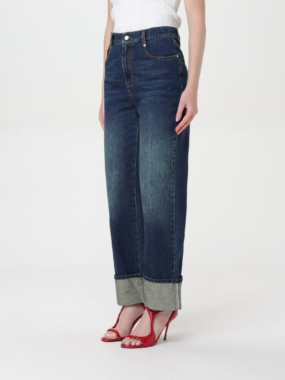 Giglio Jeans A Vita Alta Alexander McQueen
