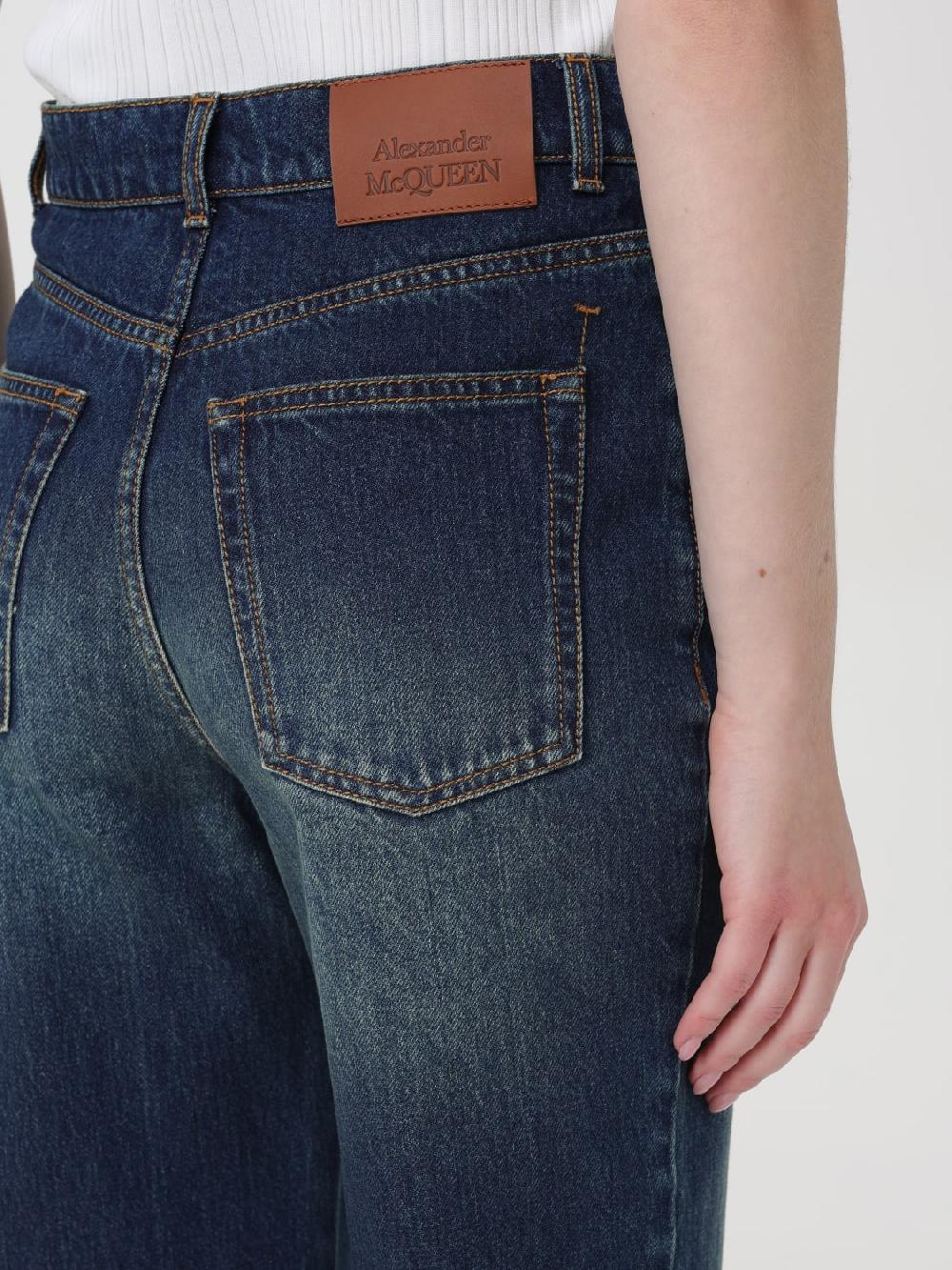 Giglio Jeans A Vita Alta Alexander McQueen