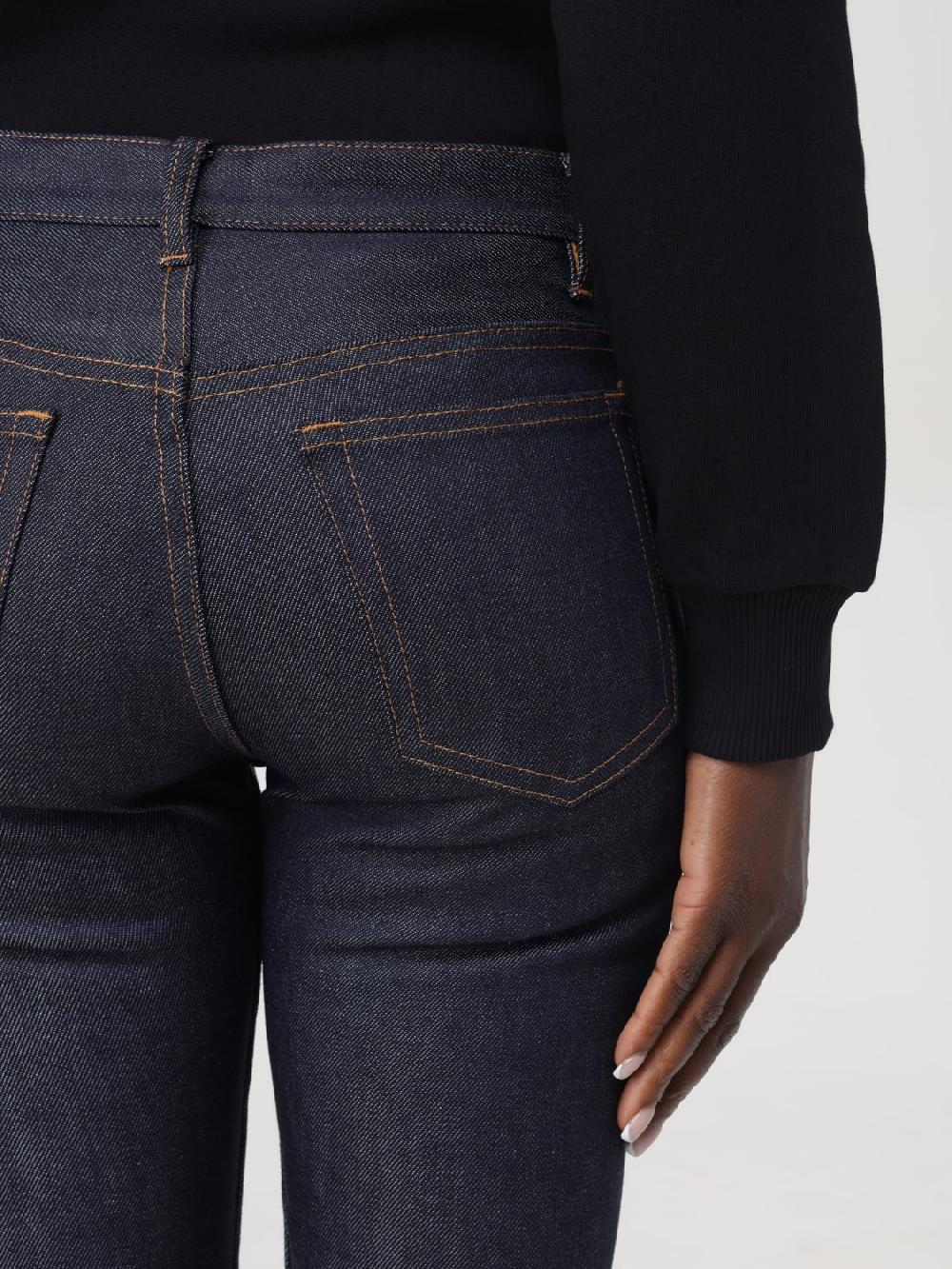 Giglio Jeans A Vita Bassa A.P.C. In Denim Di Cotone
