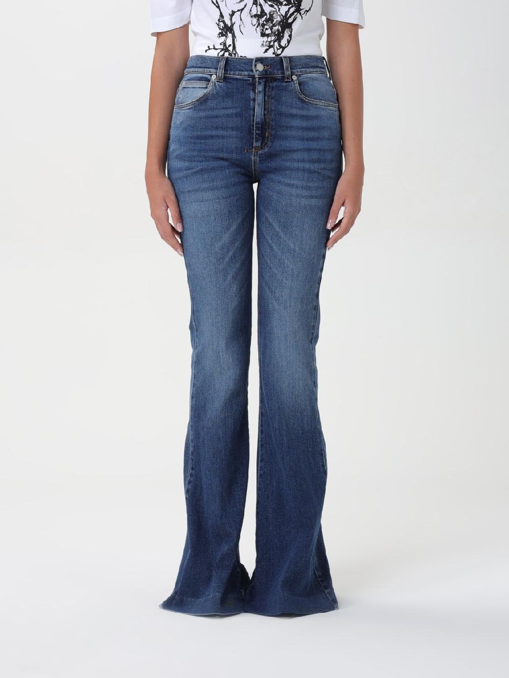 Giglio Jeans a zampa Alexander McQueen