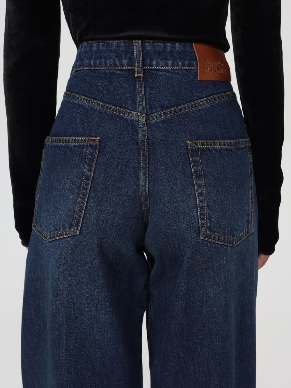 Giglio Jeans Alexander McQueen In Denim Di Cotone