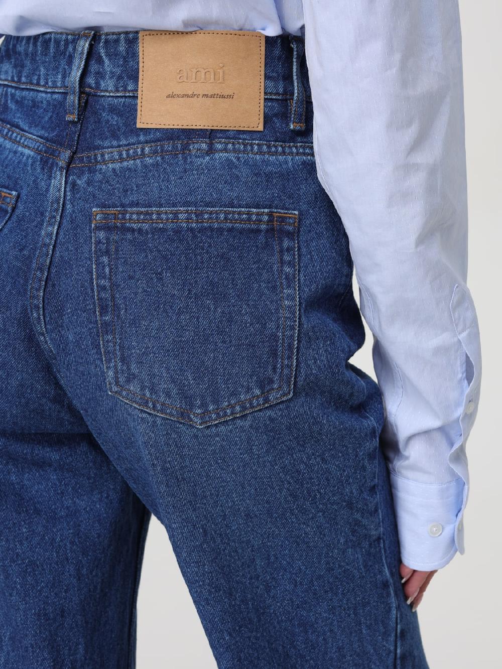 Giglio Jeans Ami Paris In Denim Di Cotone