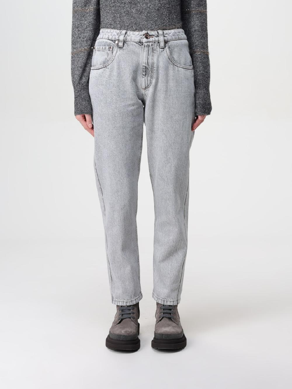 Giglio Jeans Brunello Cucinelli in denim di cotone