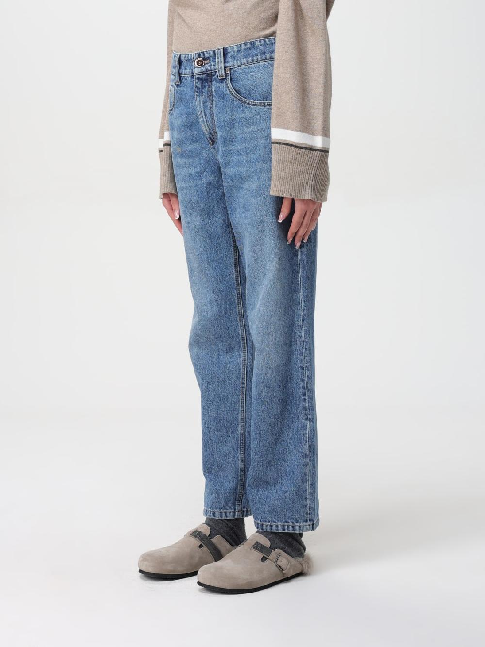 Giglio Jeans Brunello Cucinelli In Denim Di Cotone