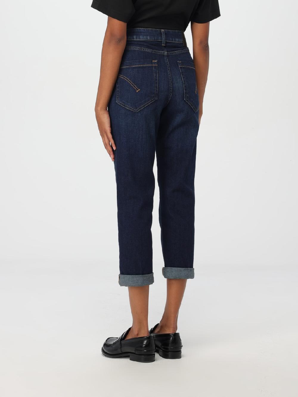 Giglio Jeans Cropped Dondup In Denim
