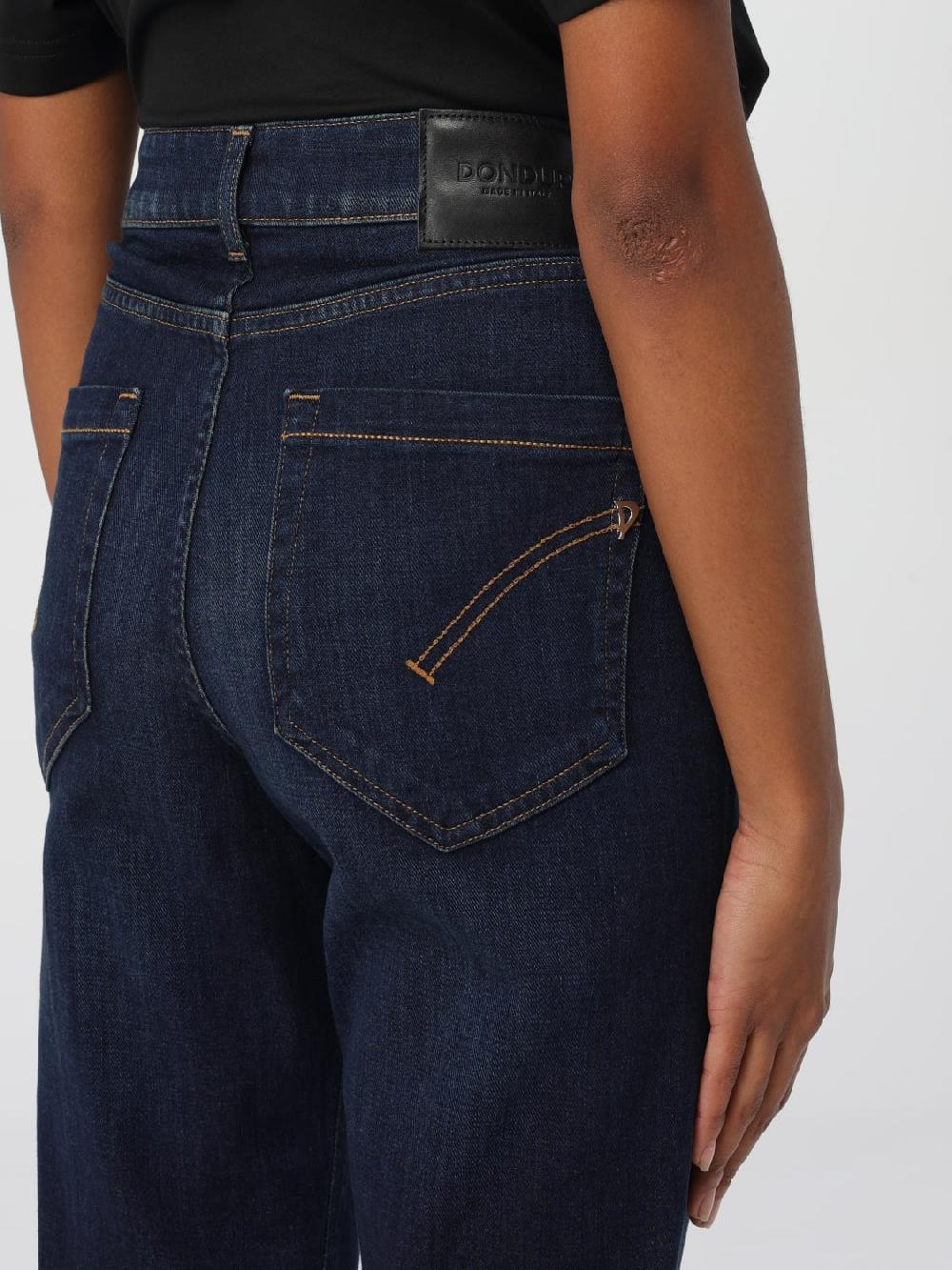 Giglio Jeans Cropped Dondup In Denim