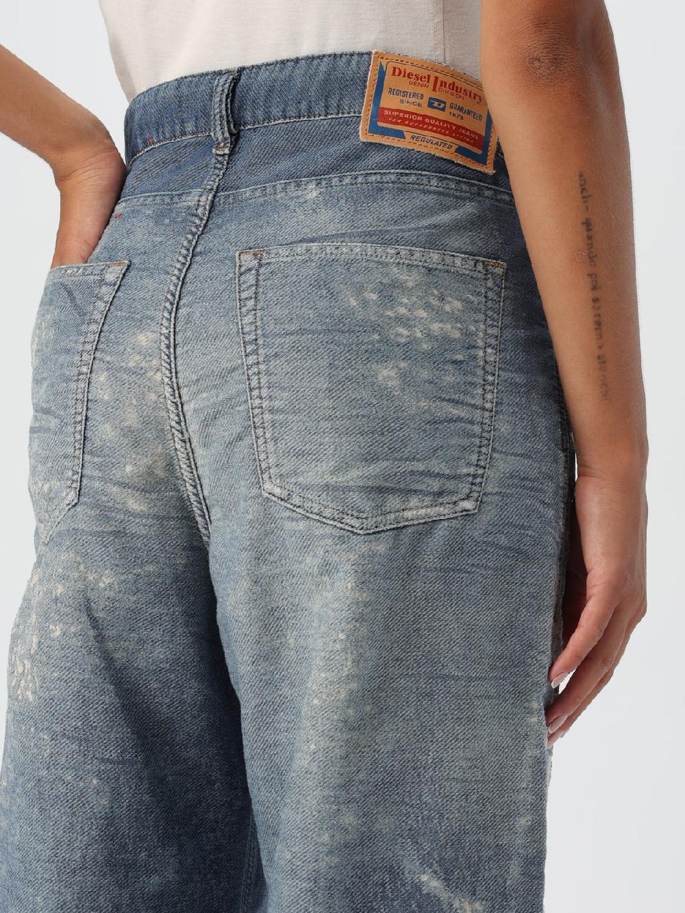 Giglio Jeans Diesel In Denim Candeggiato