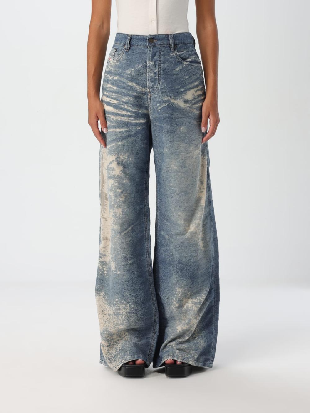 Giglio Jeans Diesel in denim candeggiato