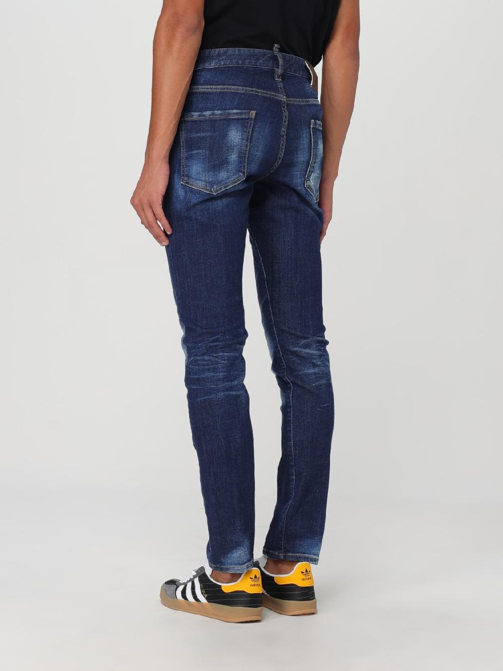 Giglio Jeans Dsquared2 In Denim Di Cotone