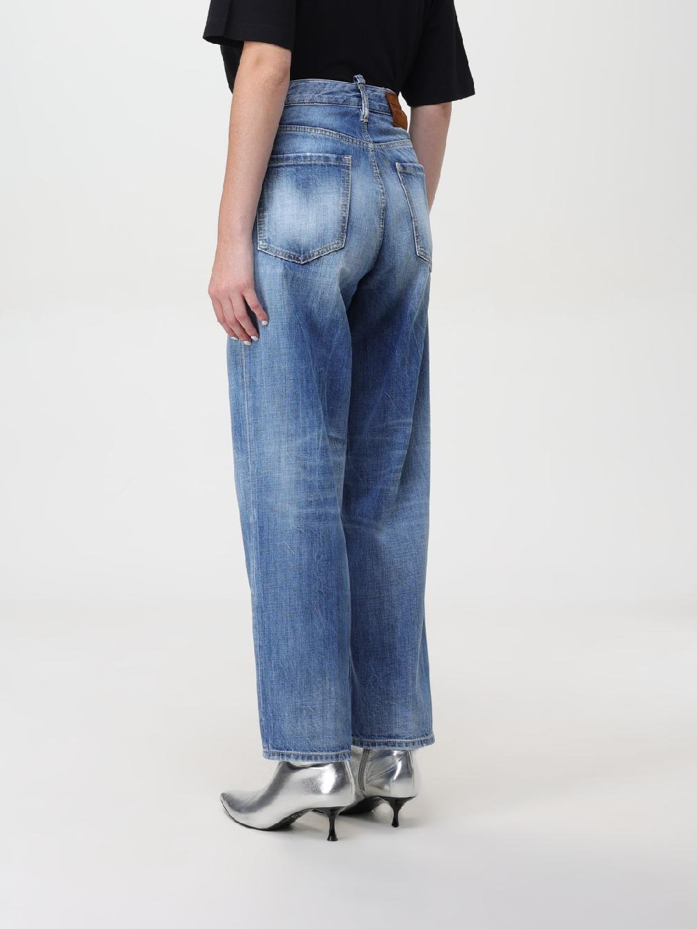 Giglio Jeans Dsquared2 In Denim Di Cotone