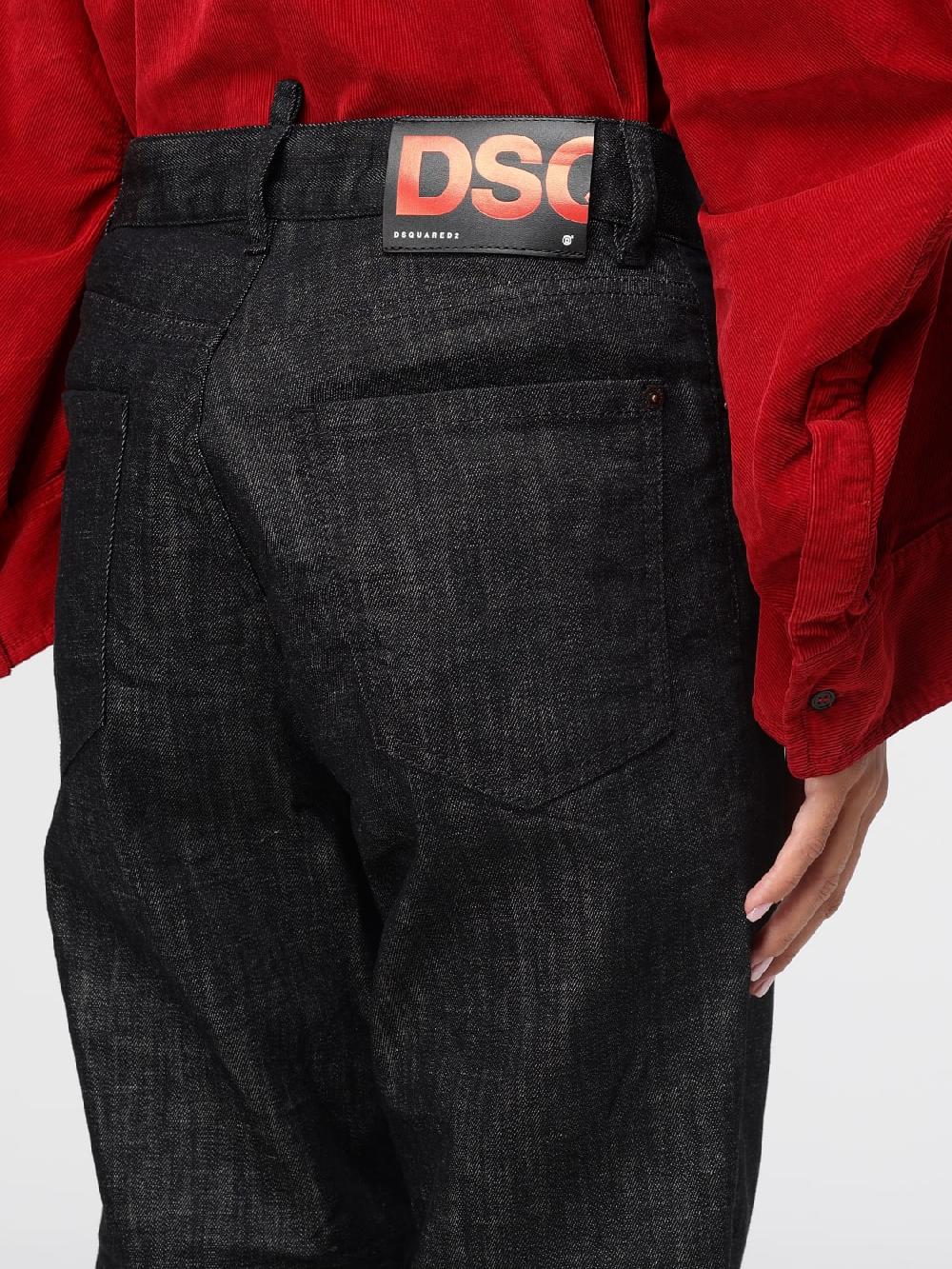Giglio Jeans Dsquared2 In Denim Di Cotone