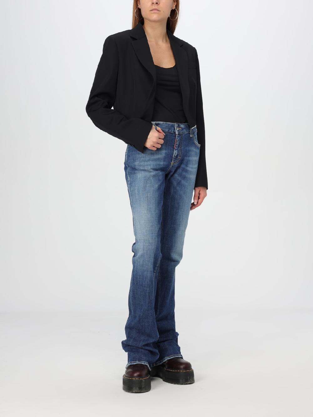Giglio Jeans Dsquared2 In Denim Di Cotone
