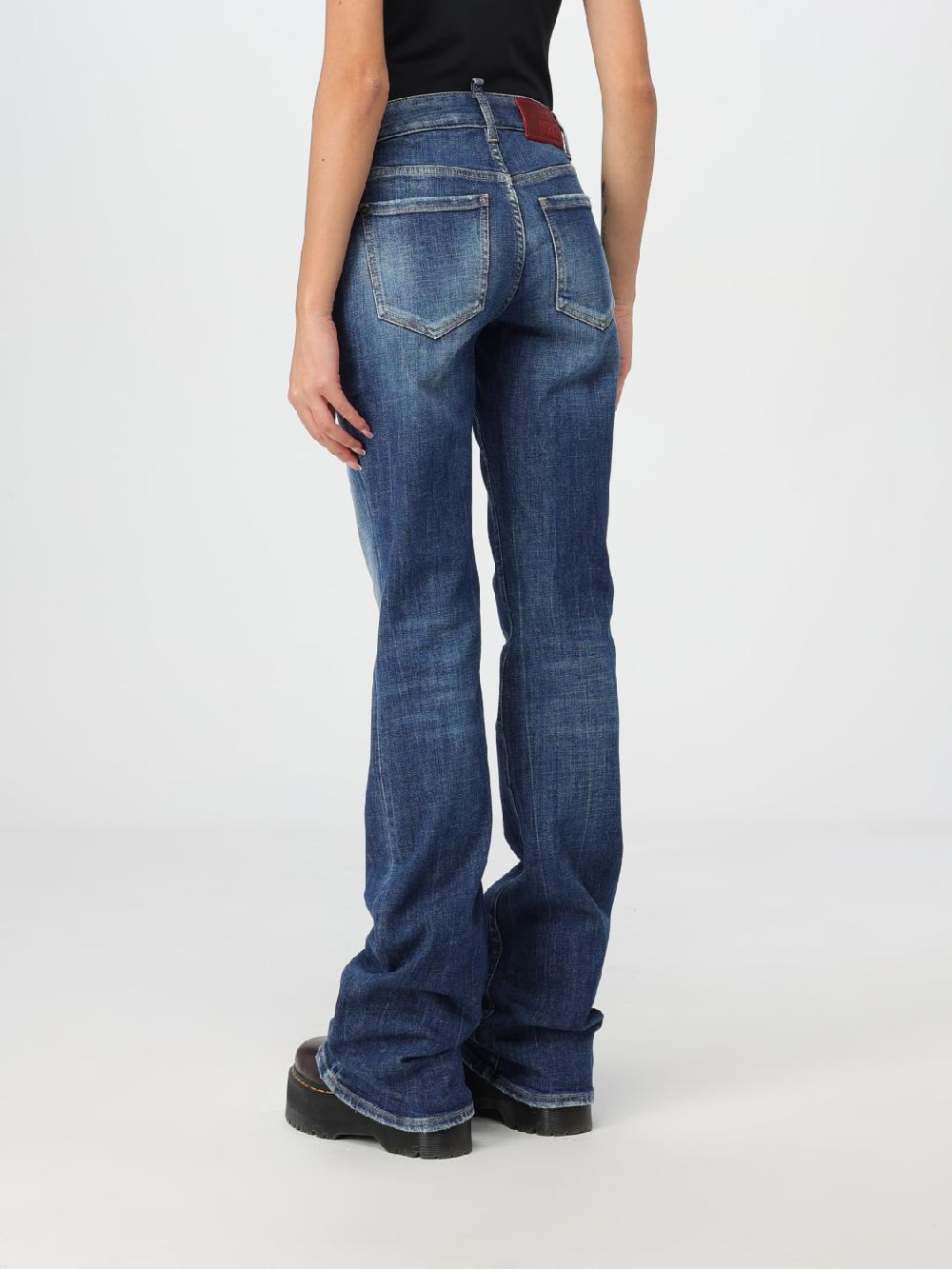 Giglio Jeans Dsquared2 In Denim Di Cotone