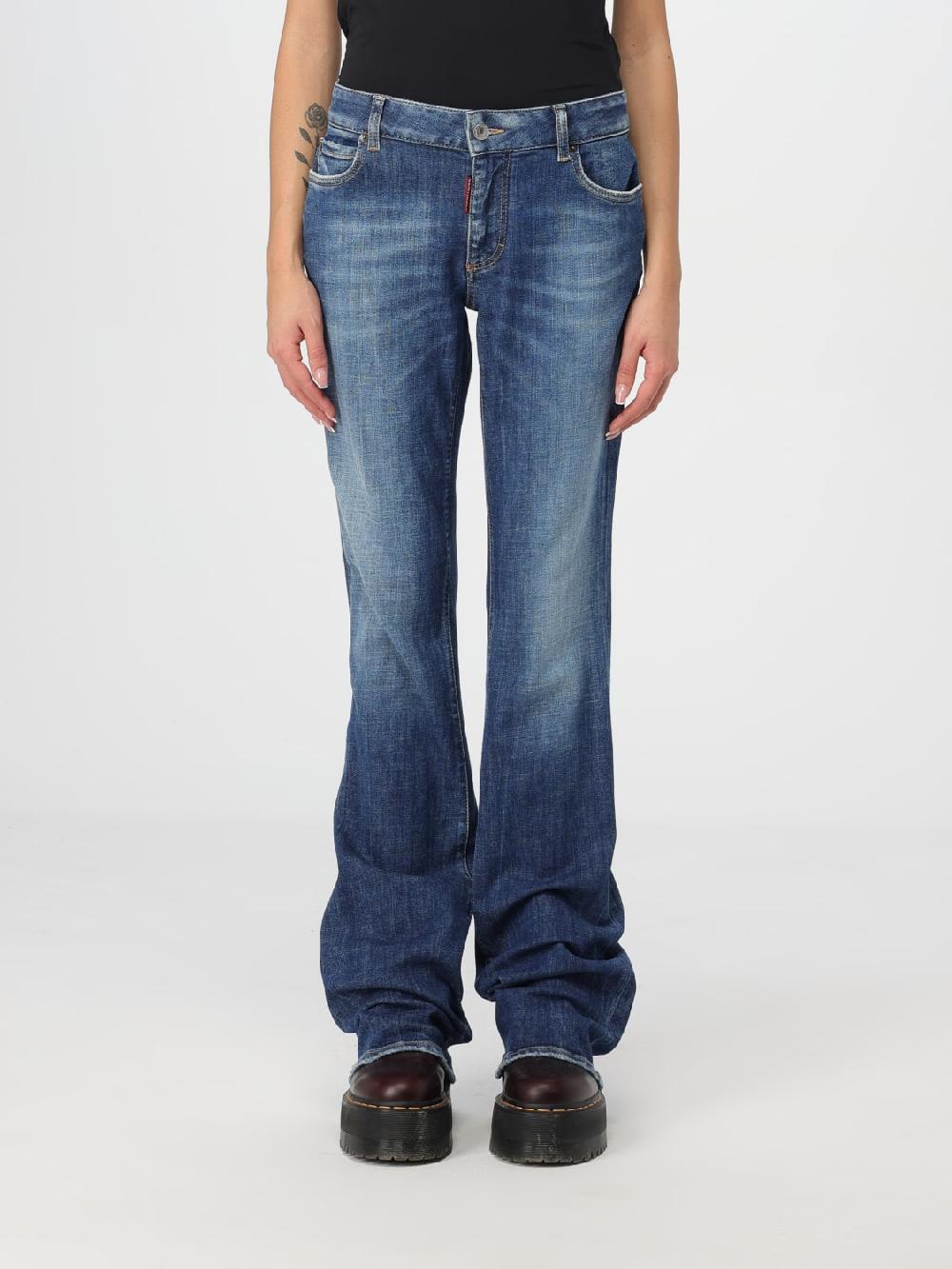 Giglio Jeans Dsquared2 in denim di cotone